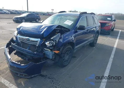 2010 Subaru Outback 2.5I from USA, damaged, VIN 4S4BRBAC5A3376806